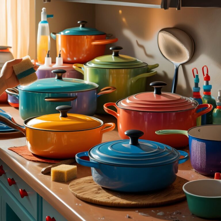 Maintain Enameled Cookware